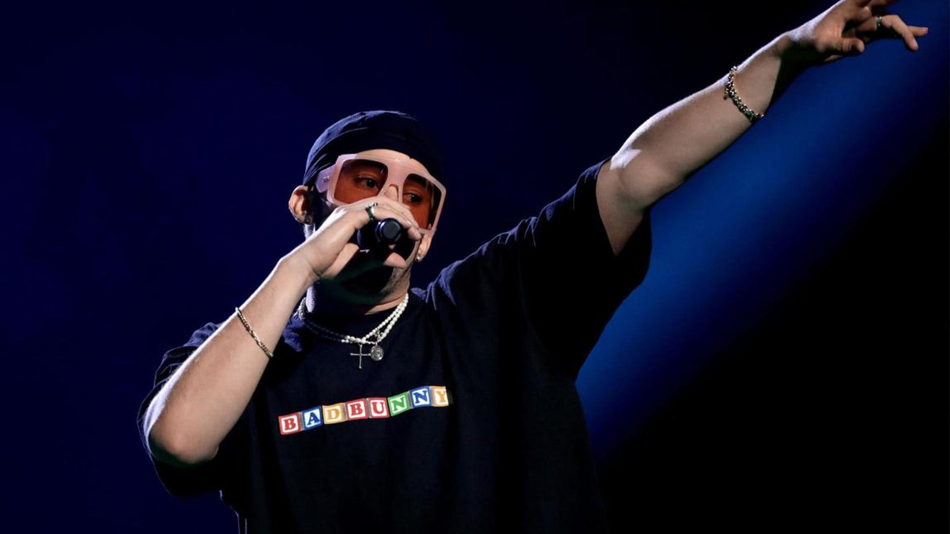 Bad Bunny spotted rocking Lady Gaga merch to cast his ballot in Puerto Rico