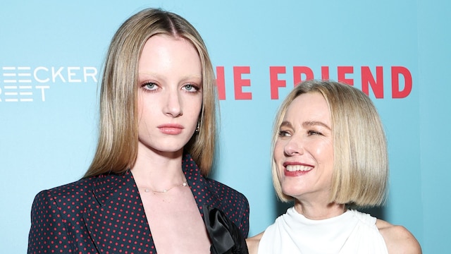 Kai Schreiber and Naomi Watts attend "The Friend" New York Premiere at iPic Theater on March 24, 2025 in New York City. 