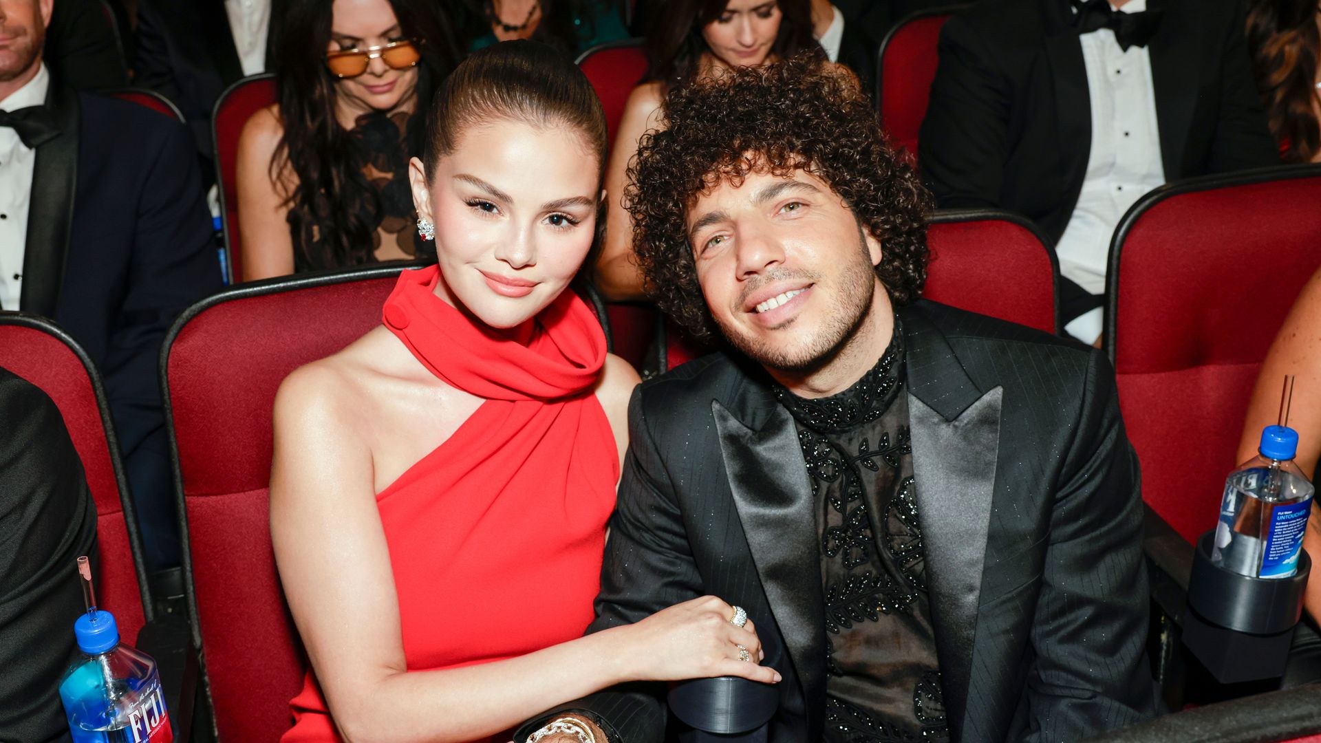 Selena Gomez's fiancé, Benny Blanco, surprised the actress with a romantic setting after the Emmys