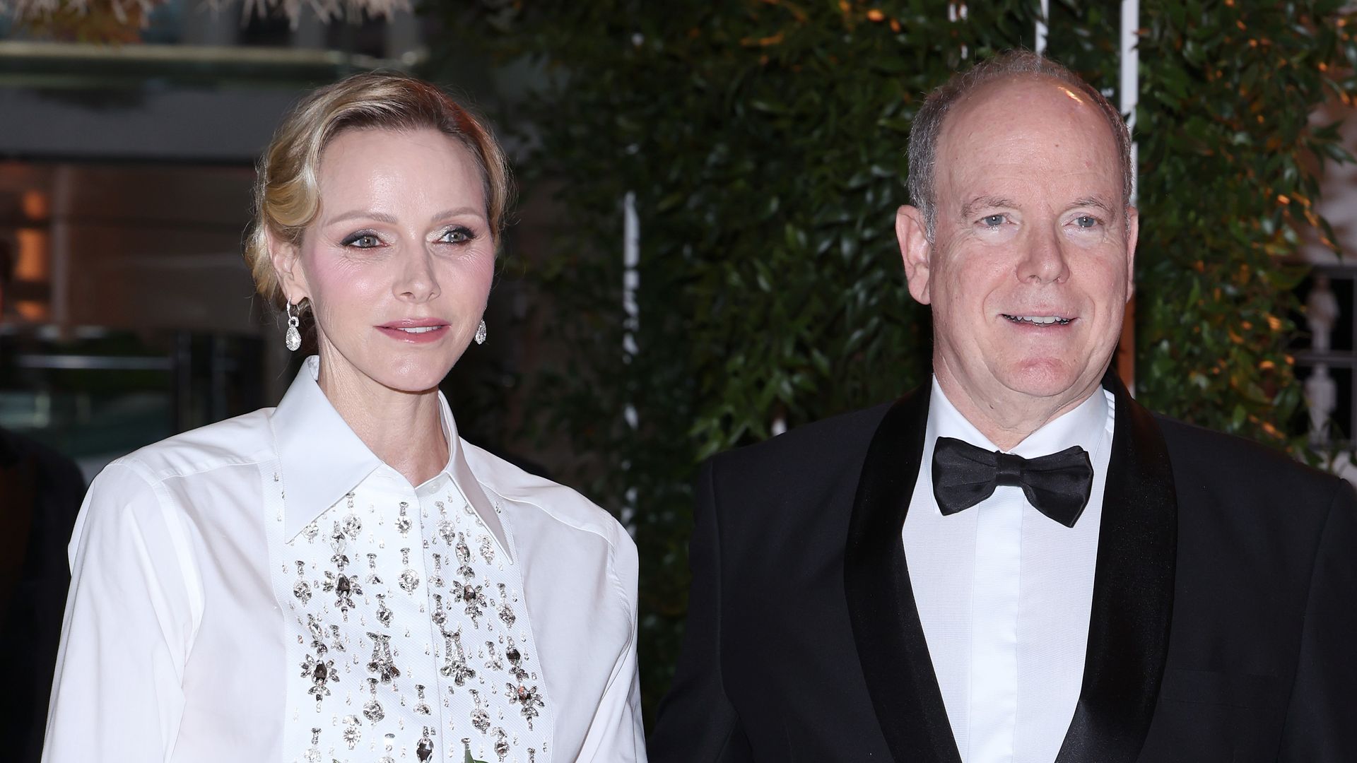 Prince Albert and Princess Charlene released white roses into the ocean for this touching reason