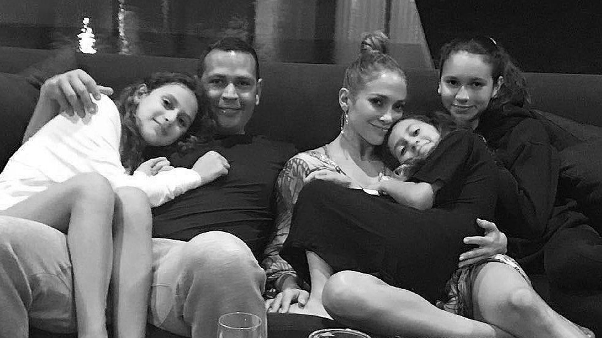 Jennifer Lopez’s daughter Emme and stepsisters Tashi and Ella star in cute home videos