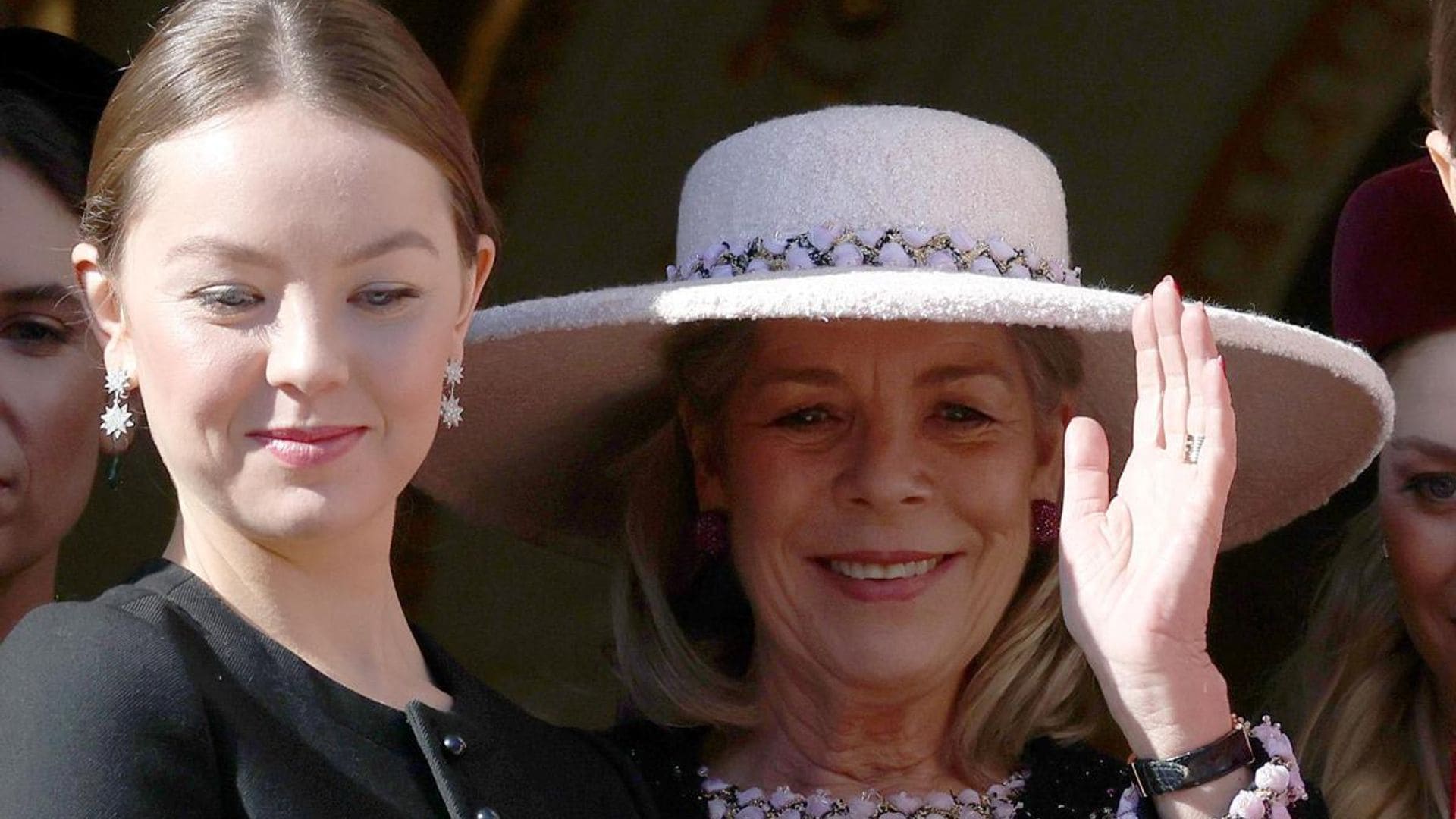 Did Princess Alexandra borrow mom Princess Caroline’s vintage dress in Paris?