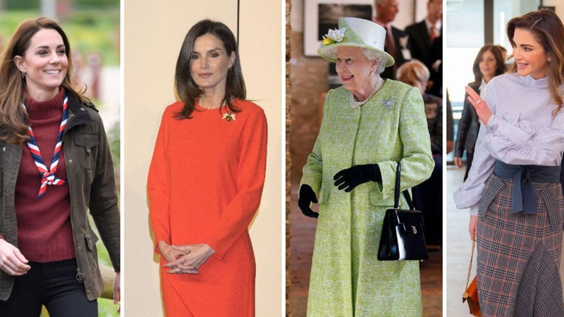 From lime green to pretty florals, royal fashionistas are embracing spring fashion