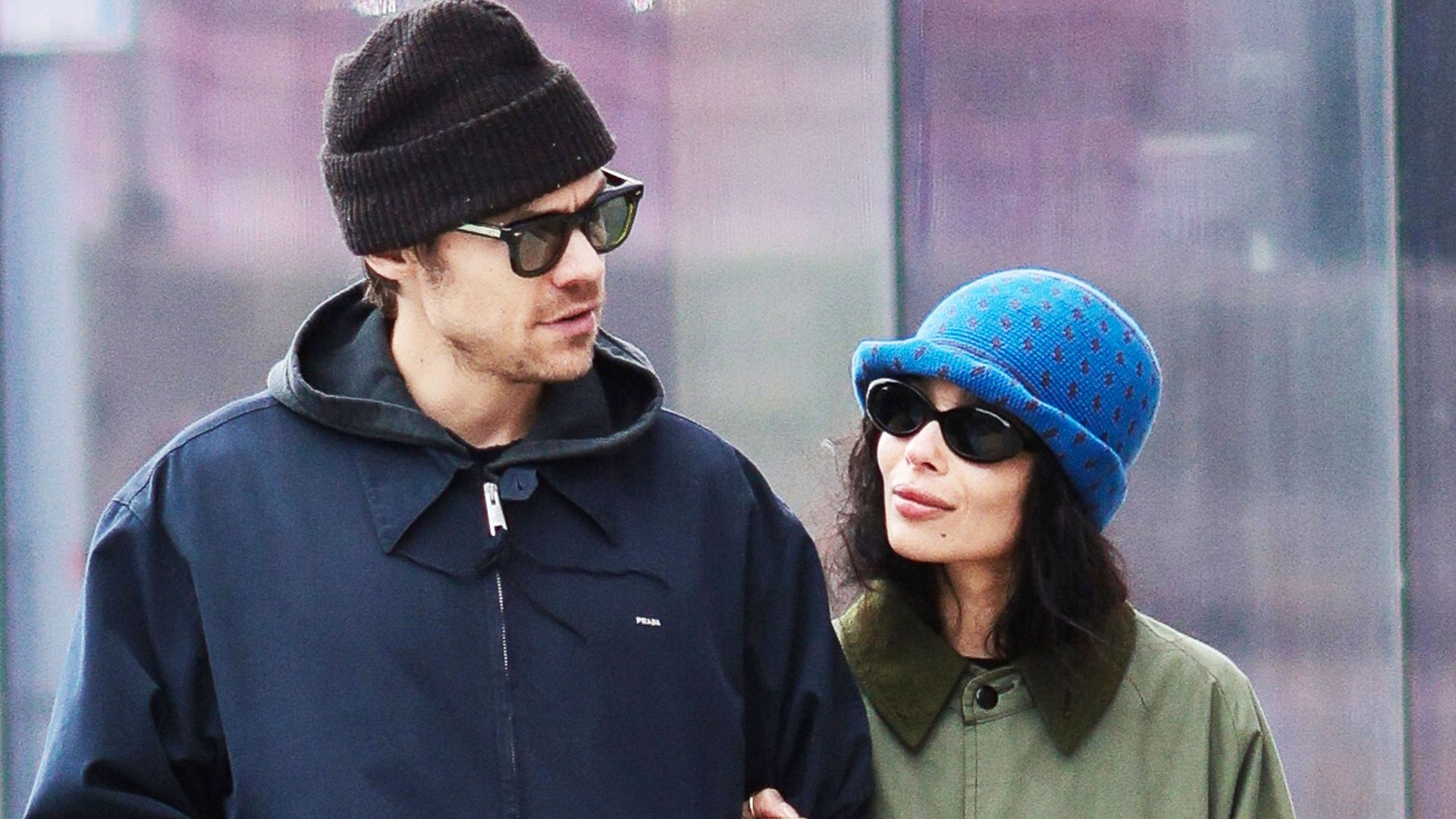 Zoë Kravitz supports Harry Styles on opening night of his tour in Amsterdam