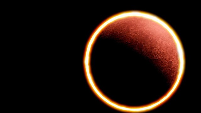 Ring of fire eclipse