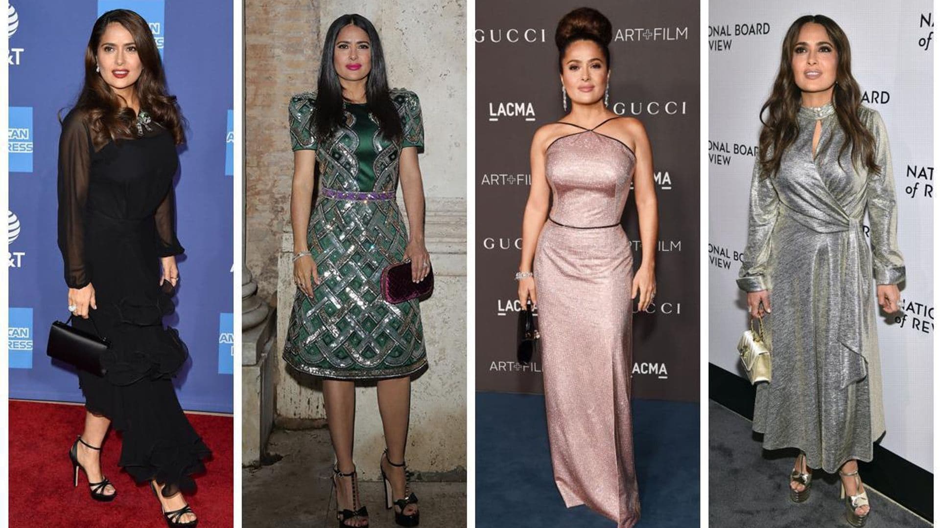 Got curves? Discover Salma Hayek’s secrets to dressing an hourglass shape