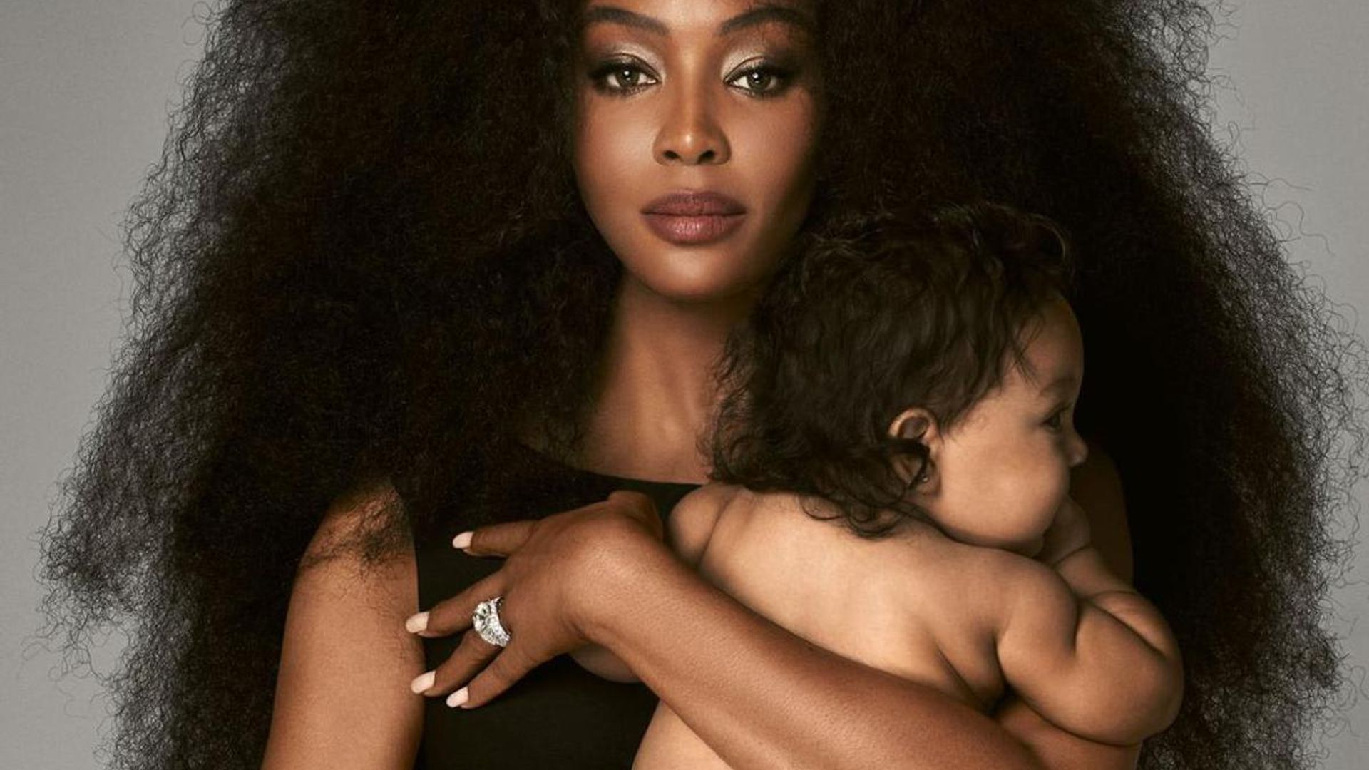 Naomi Campbell poses with her baby daughter for the first time: ‘She is the biggest blessing’