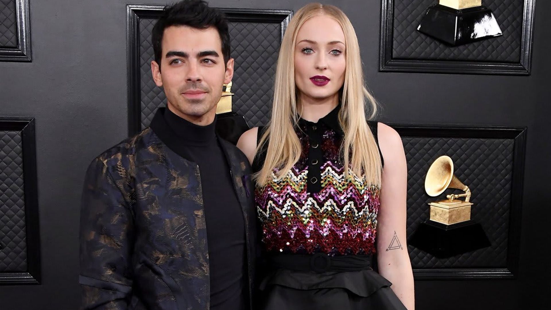 Sophie Turner looks chic in all silk during date night with Joe Jonas