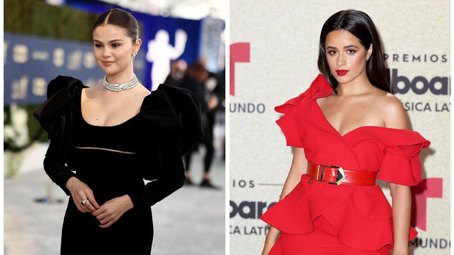 Selena Gomez & Camila Cabello share a funny TikTok and sip martinis