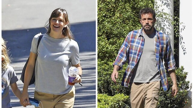Jennifer Garner Pays a Visit to her ex Ben Affleck with son Samuel