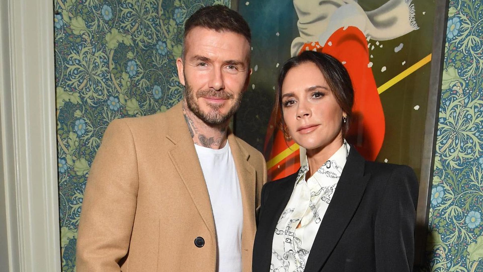 Victoria Beckham treats fans with photo of David Beckham fixing the TV in his underwear