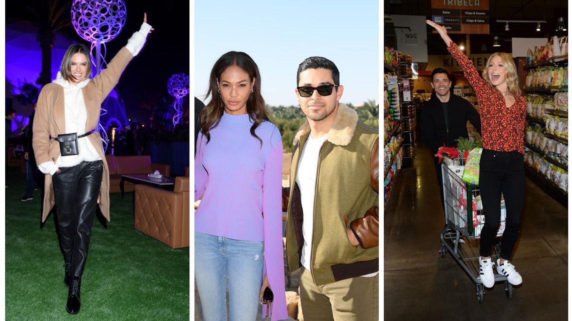 Alessandra Ambrosio and Joan Smalls rock out with J Balvin and more star photos of the weekend
