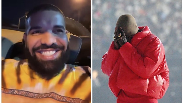 Drake and Kanye West