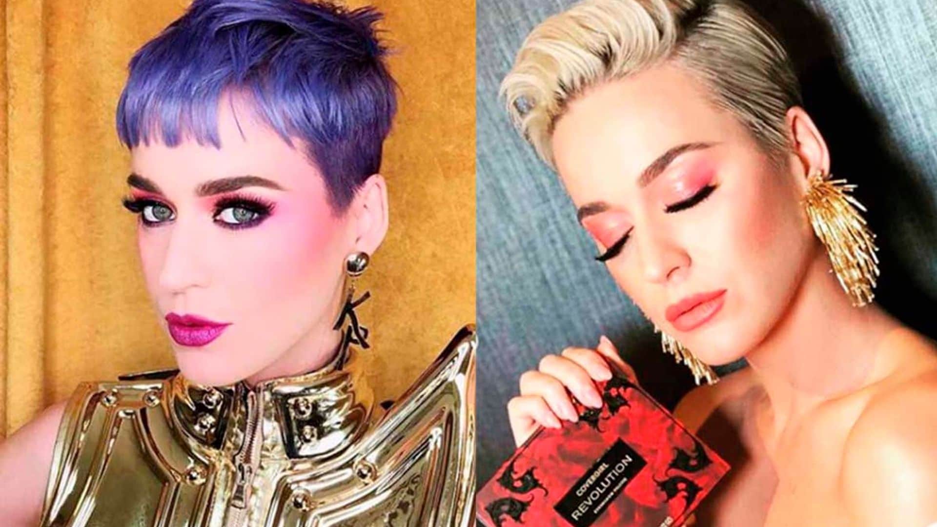 Katy Perry sure loves to experiment with colors. Check out her hottest makeup looks!