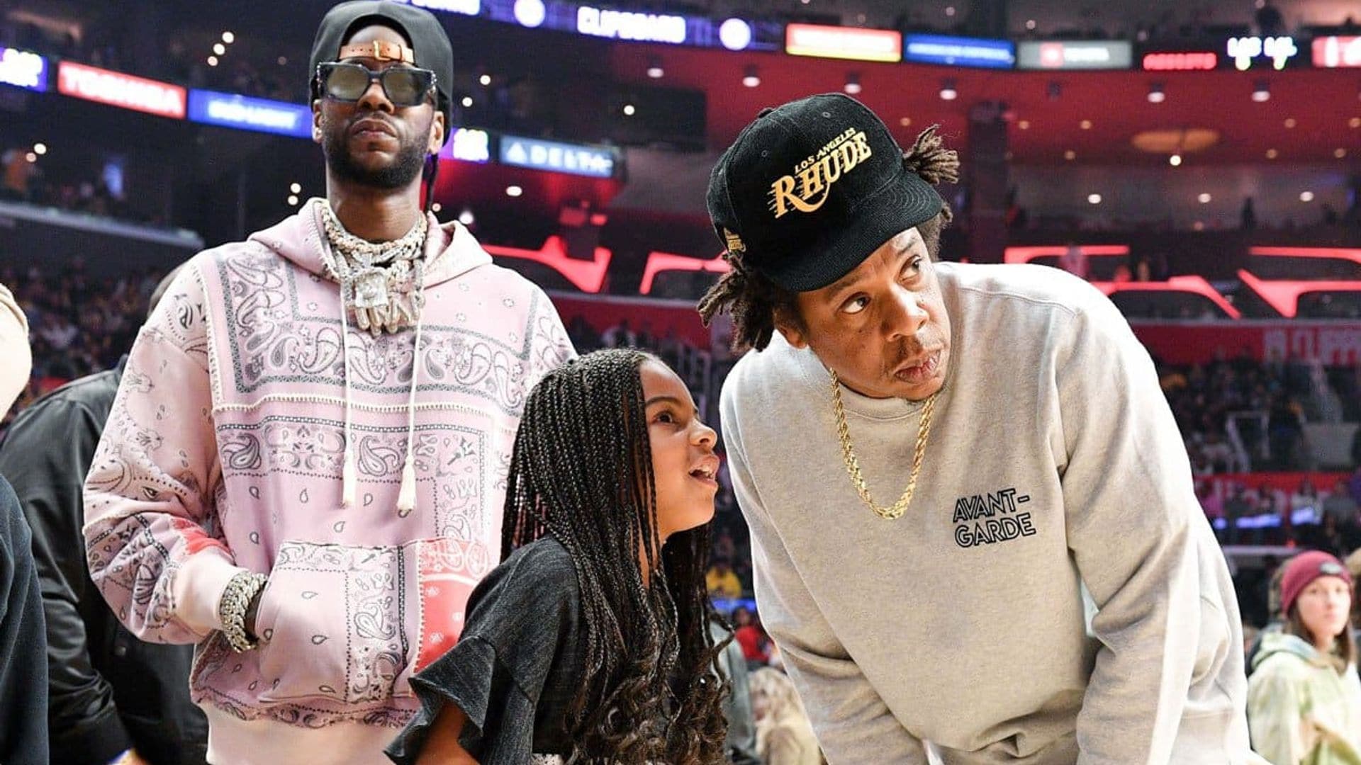 See Blue Ivy Carter bashfully recite dad Jay-Z’s famous lyrics for his Hall of Fame induction