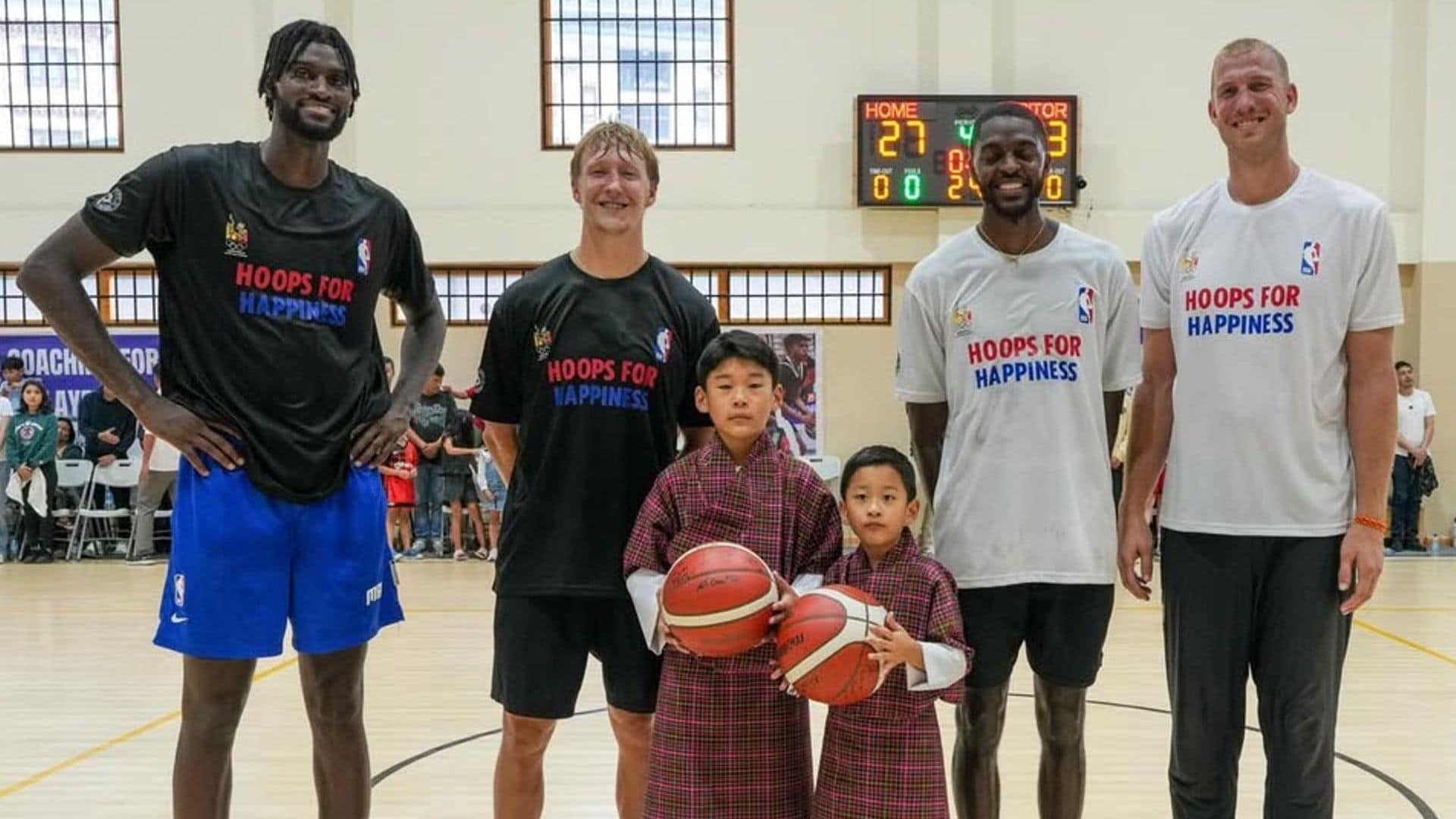 Historic NBA game in Bhutan: Young Princes embrace sports and royal legacy