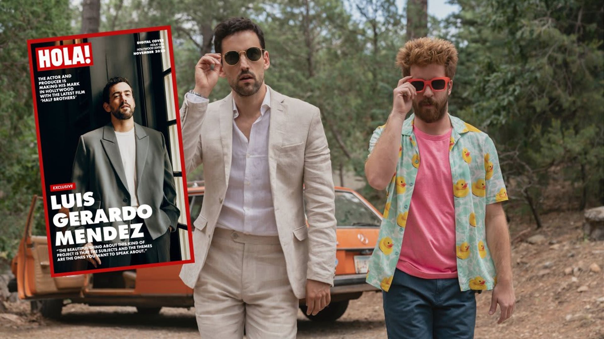 Exclusive: Luis Gerardo Méndez makes a mark in Hollywood with his first leading role in the film ‘Half Brothers’