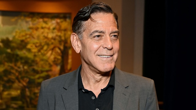 George Clooney brings star power to a softball at Central Park