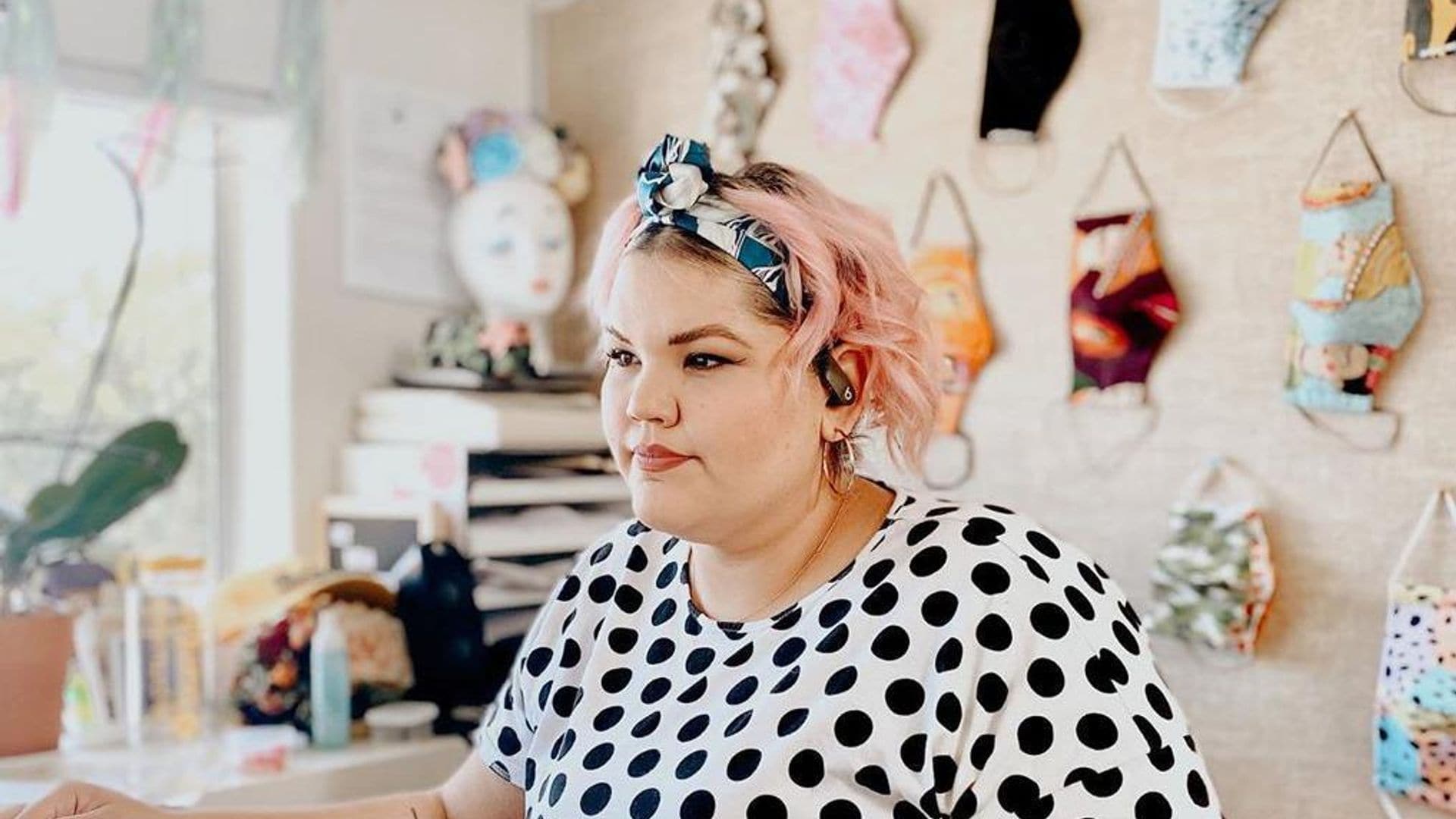 Latina designer creates a stylish solution to keep face masks from hurting your ears