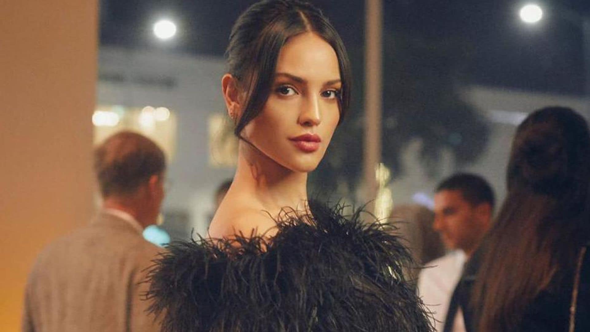 Eiza Gonzalez stuns with a body-hugging gown at film festival