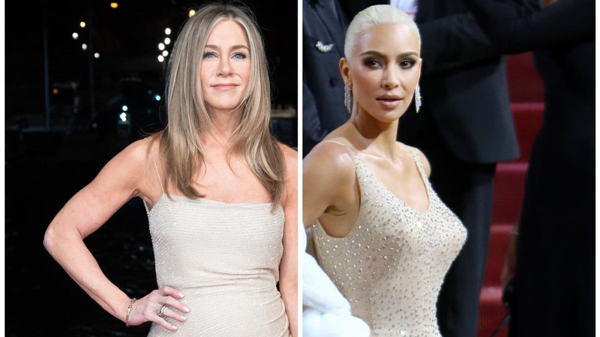 Jennifer Aniston inspired by Kim Kardashian’s Met Gala moment: Who wore it best?