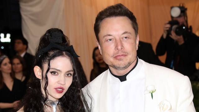 Elon Musk and Grimes at the Met Gala