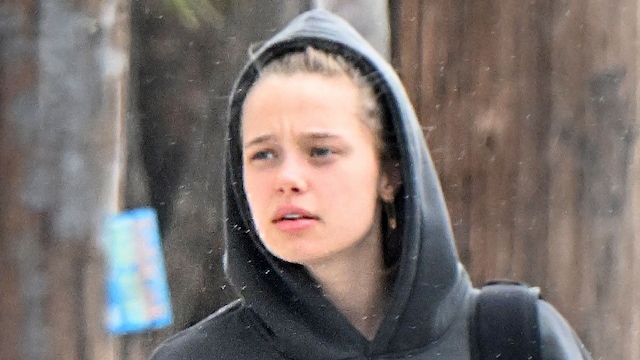Shiloh Jolie-Pitt keeps it casual for dance class with a friend
