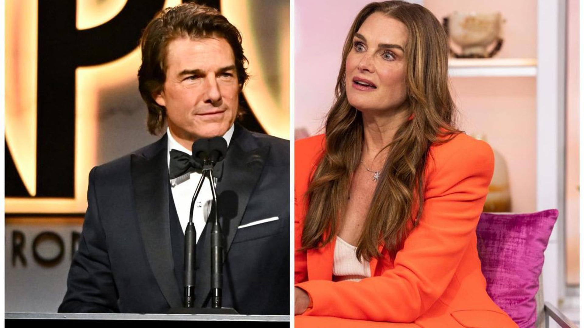 Brooke Shields wants Tom Cruise’s cake again: ‘He stopped sending it’ and cut Suri and Katie from card