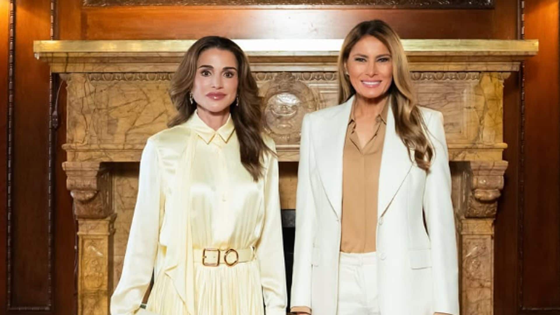 Queen Rania makes surprise appearance in Melania Trump’s new documentary