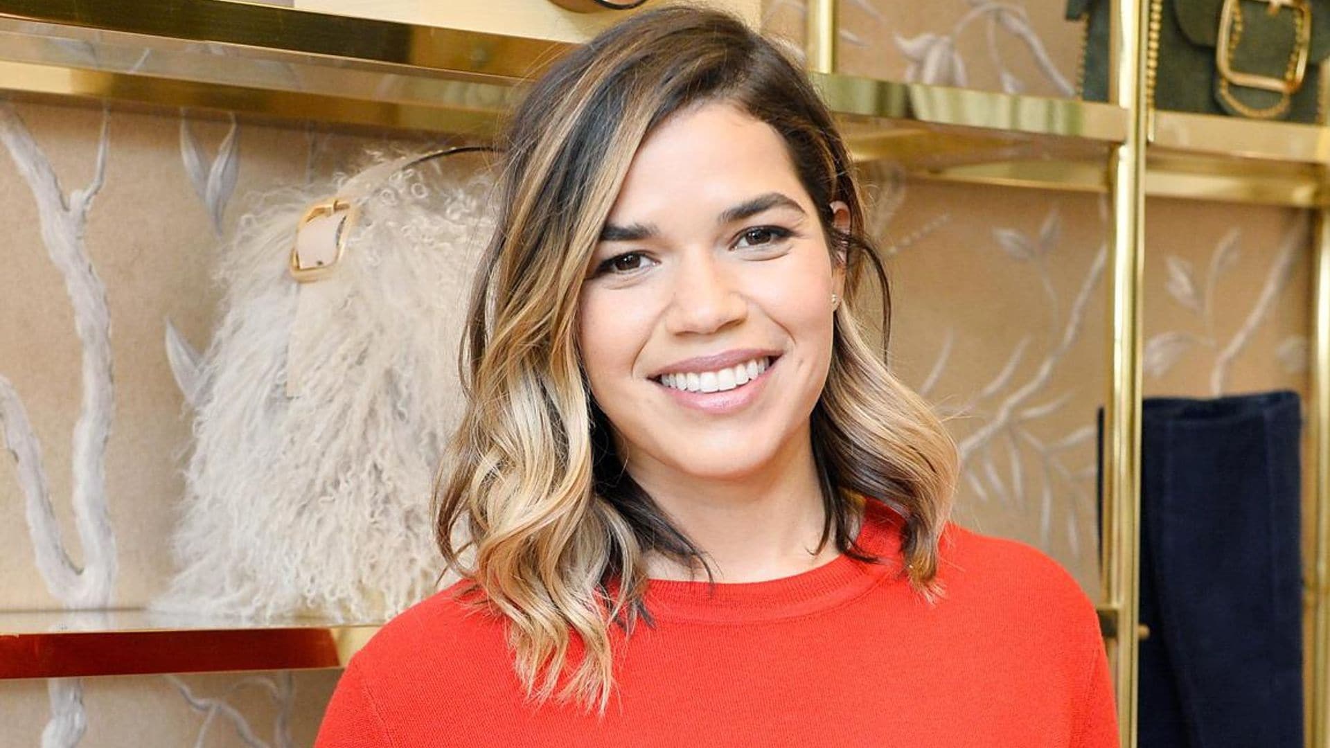 America Ferrera announces baby #2 with gorgeous family bump reveal pic