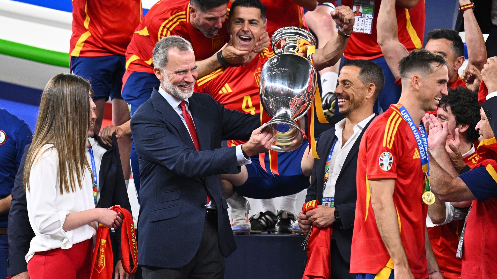 King Felipe VI, Spain’s Good-Luck Charm: From the 7–0 Rout of Costa Rica to the World Cup Final, the National Team’s Biggest Wins He’s Witnessed