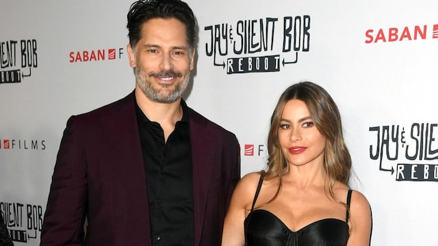 Sofia Vergara and Joe Manganiello at red carpet event