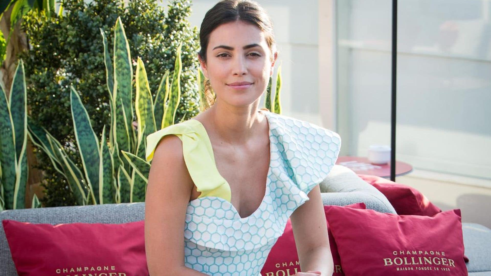 Princess Alessandra de Osma, pregnant with twins, spotted enjoying the Spanish sun