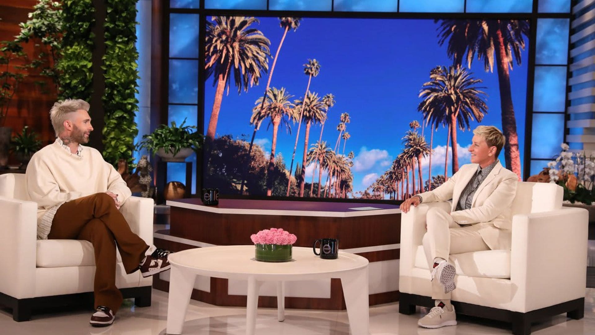 Adam Levine chats new album and his thoughts on Gwen Stefani and Blake Shelton’s engagement