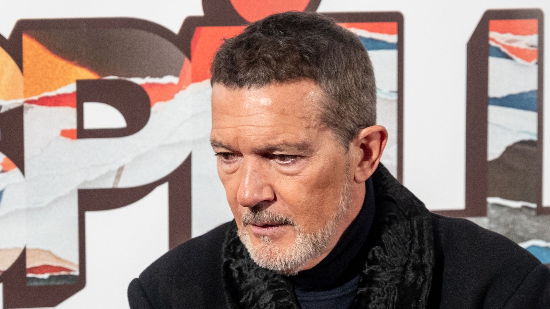 Antonio Banderas attends the "Godspell" photocall at PavÃ³n Theater.
