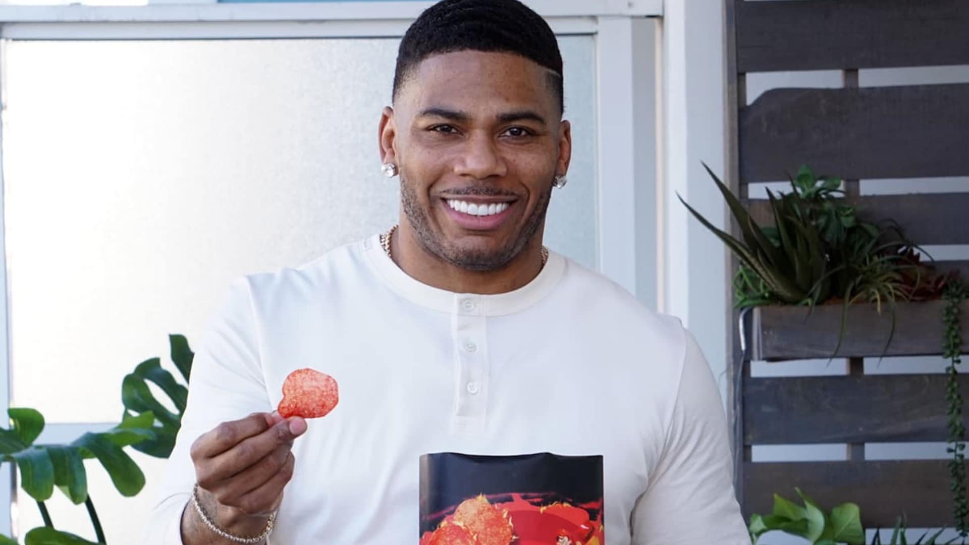 Nelly's new partnership with Lay's Flamin' Hot