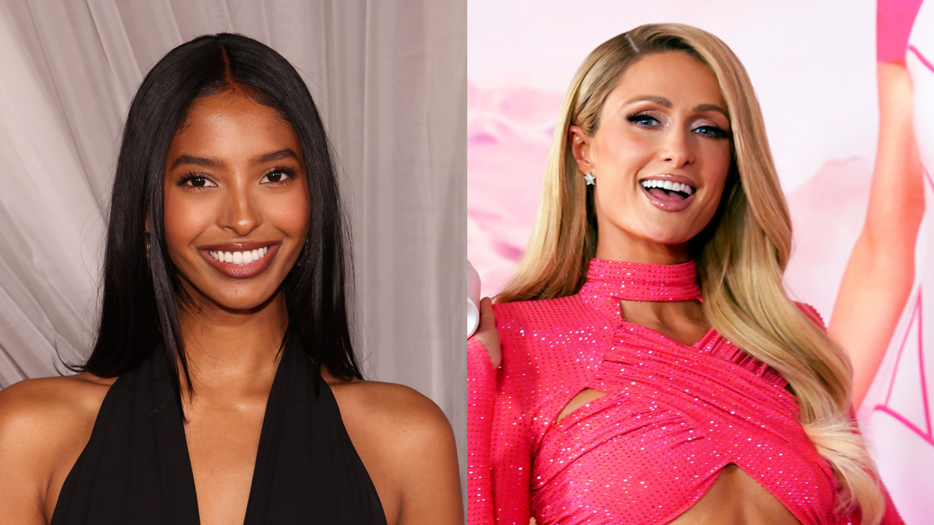 Paris Hilton and Natalia Bryant made a phone launch feel like a fashion event