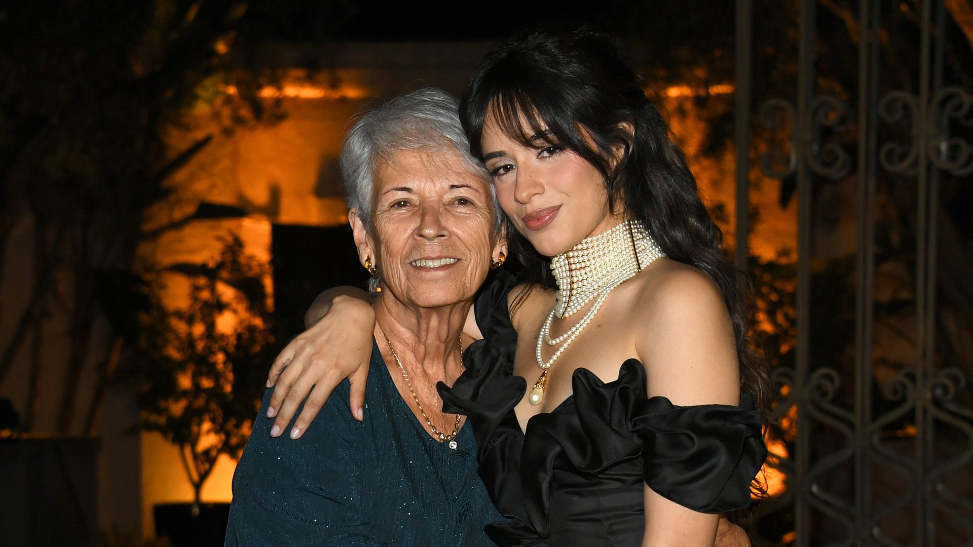 Mercedes Rodriguez and Camila Cabello attend the 5th Annual DÃa De Muertos Gala on October 30, 2025 in Los Angeles, California. (Photo by Alberto E. Rodriguez/Getty Images)