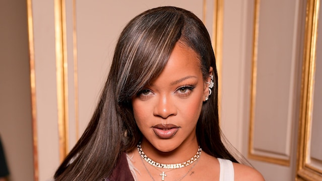 Rihanna at the AWGE fashion show during Paris Fashion Week Menswear Spring/Summer 2025 held at HÃ´tel de Maisons on June 21, 2024 in Paris, France. 