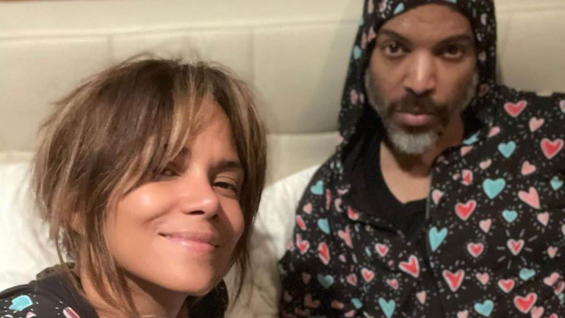 Halle Berry danced topless to her Valentine’s music