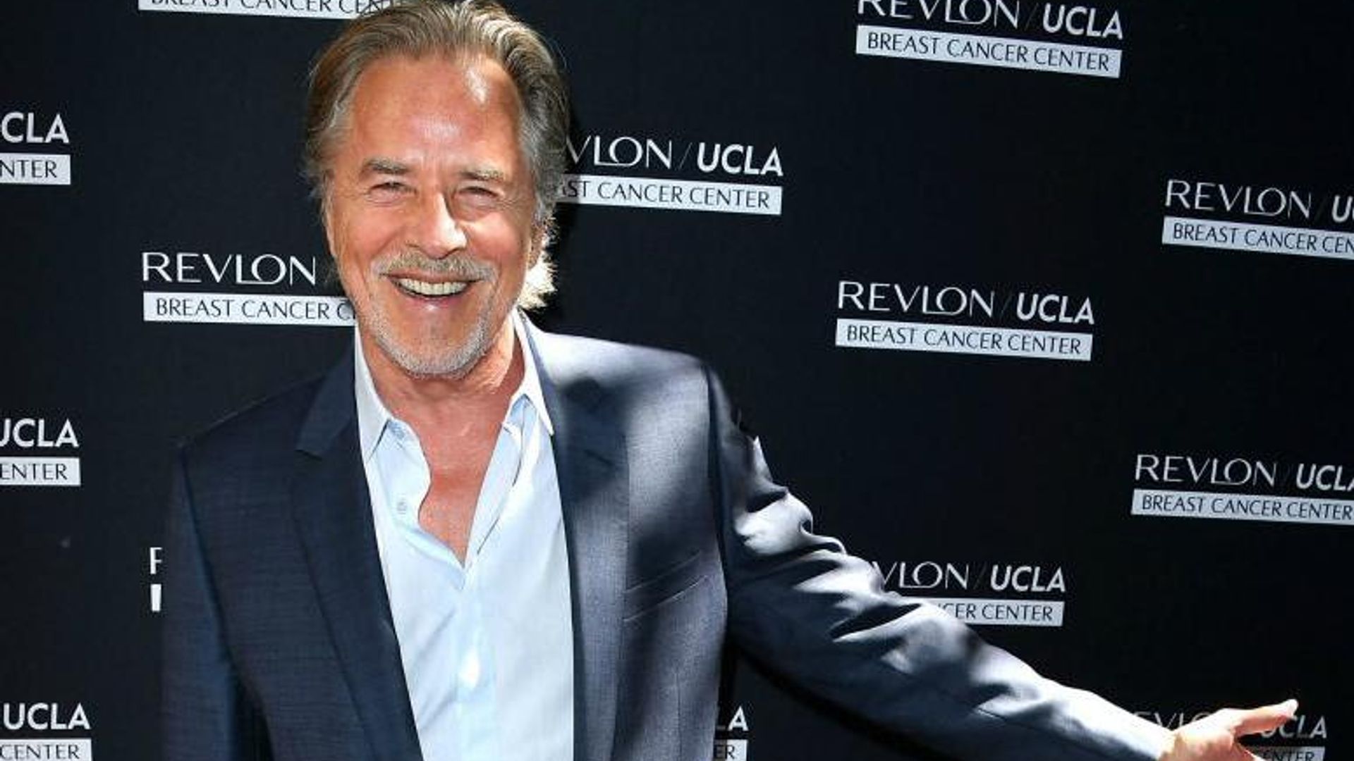 Don Johnson reunites with his five children in rare family photo