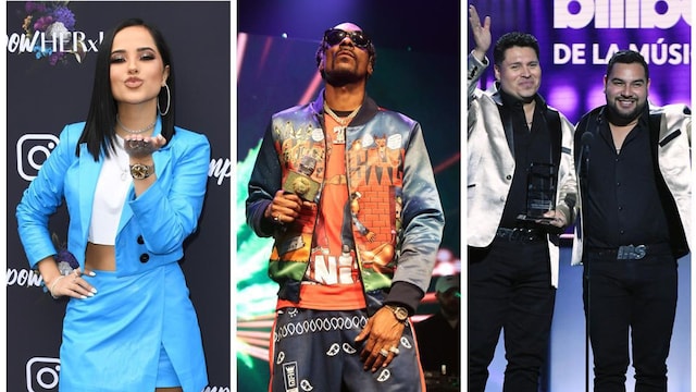 Becky G, Snoop Dogg, and Banda MS were spotted on set of a music video earlier this week.
