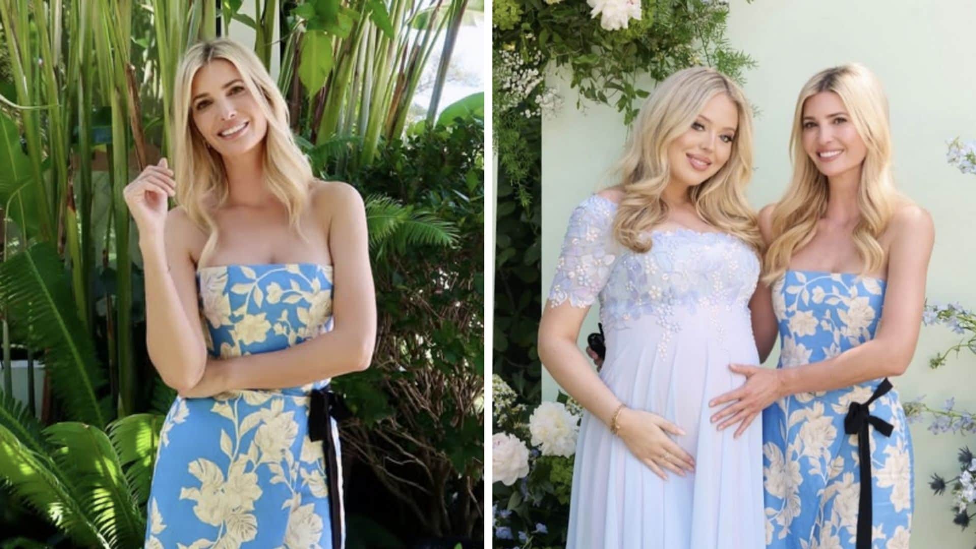 Ivanka Trump brings high fashion to Tiffany's baby shower in $1K designer dress