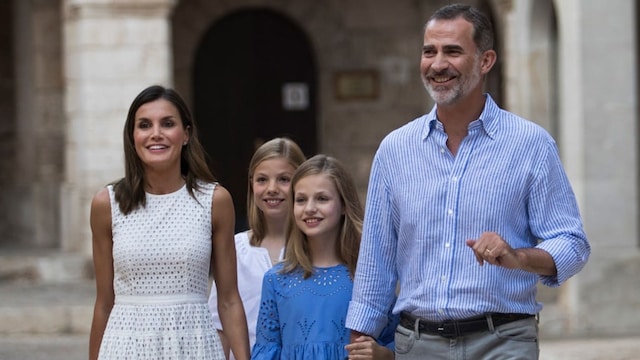 King Felipe and Family