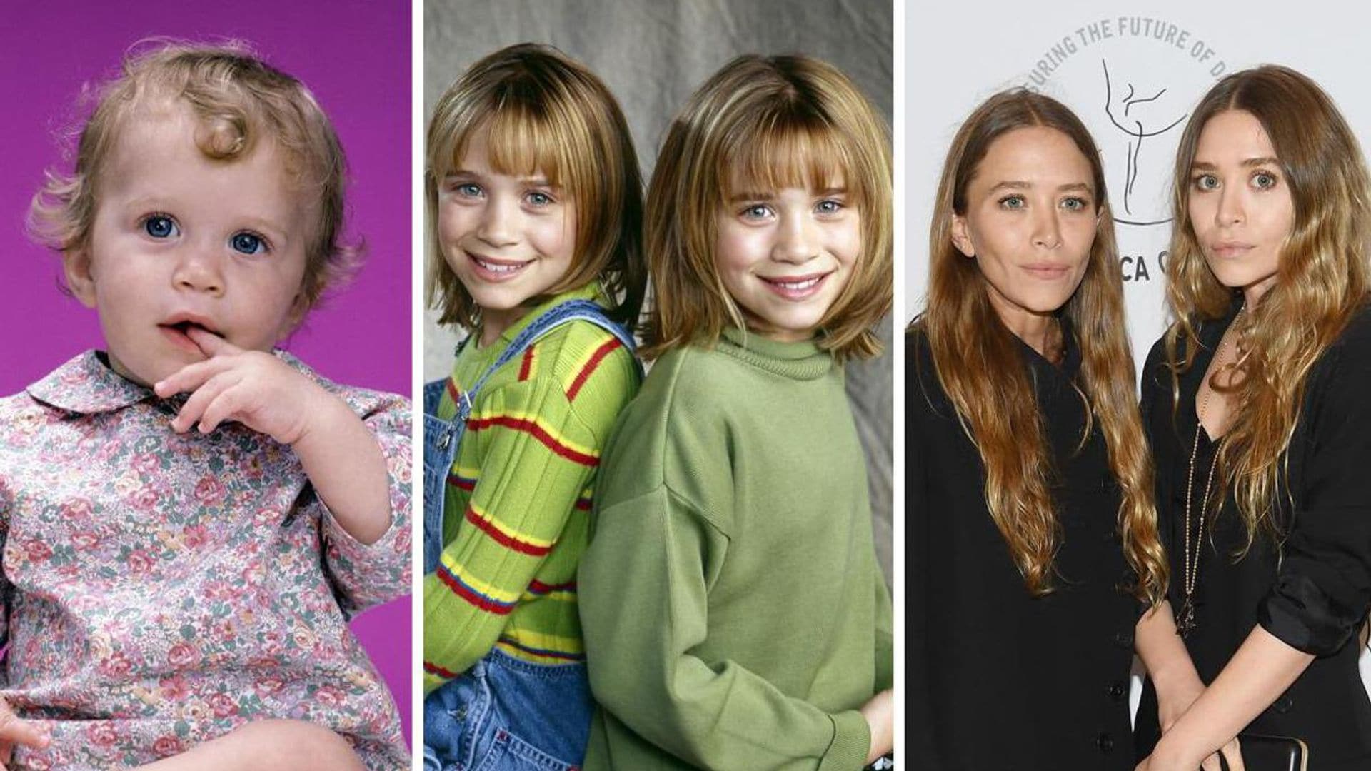 Mary Kate and Ashley Olsen are 36! See the twins grow up through photos