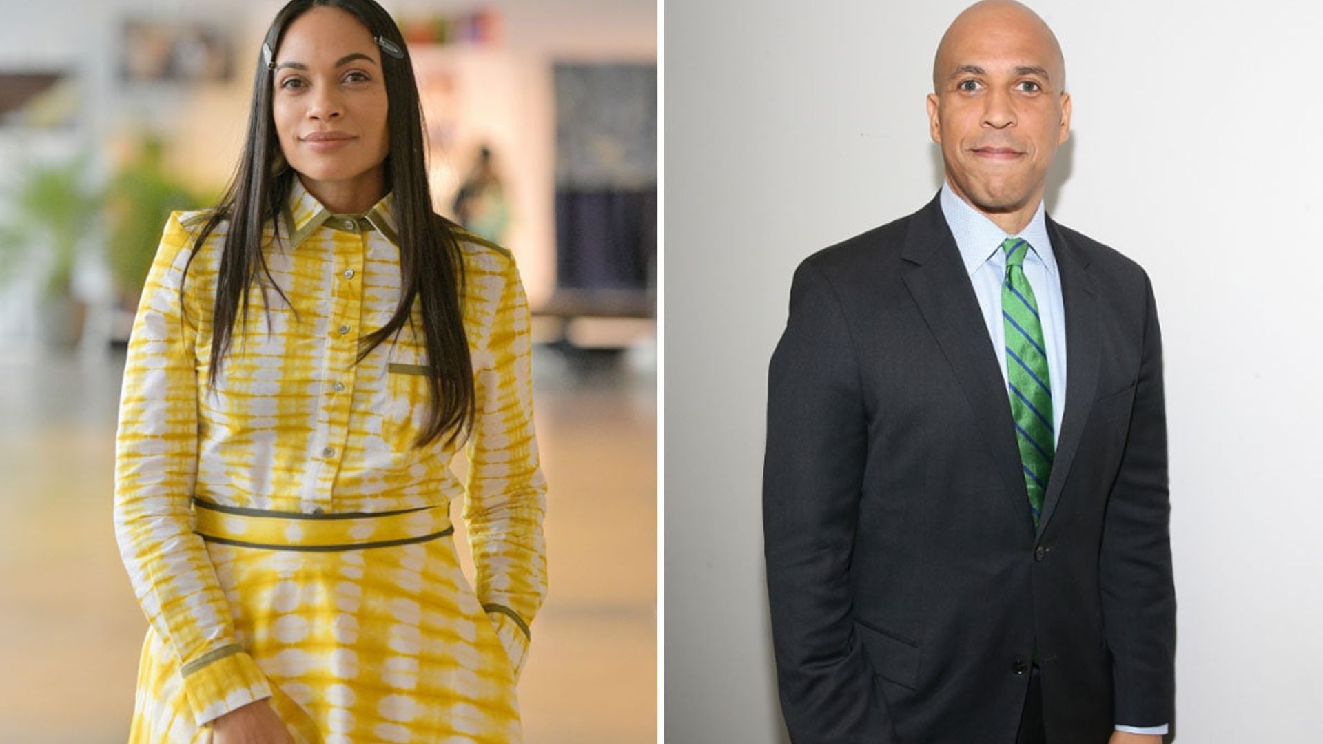 It's official: Rosario Dawson confirms she is dating Cory Booker