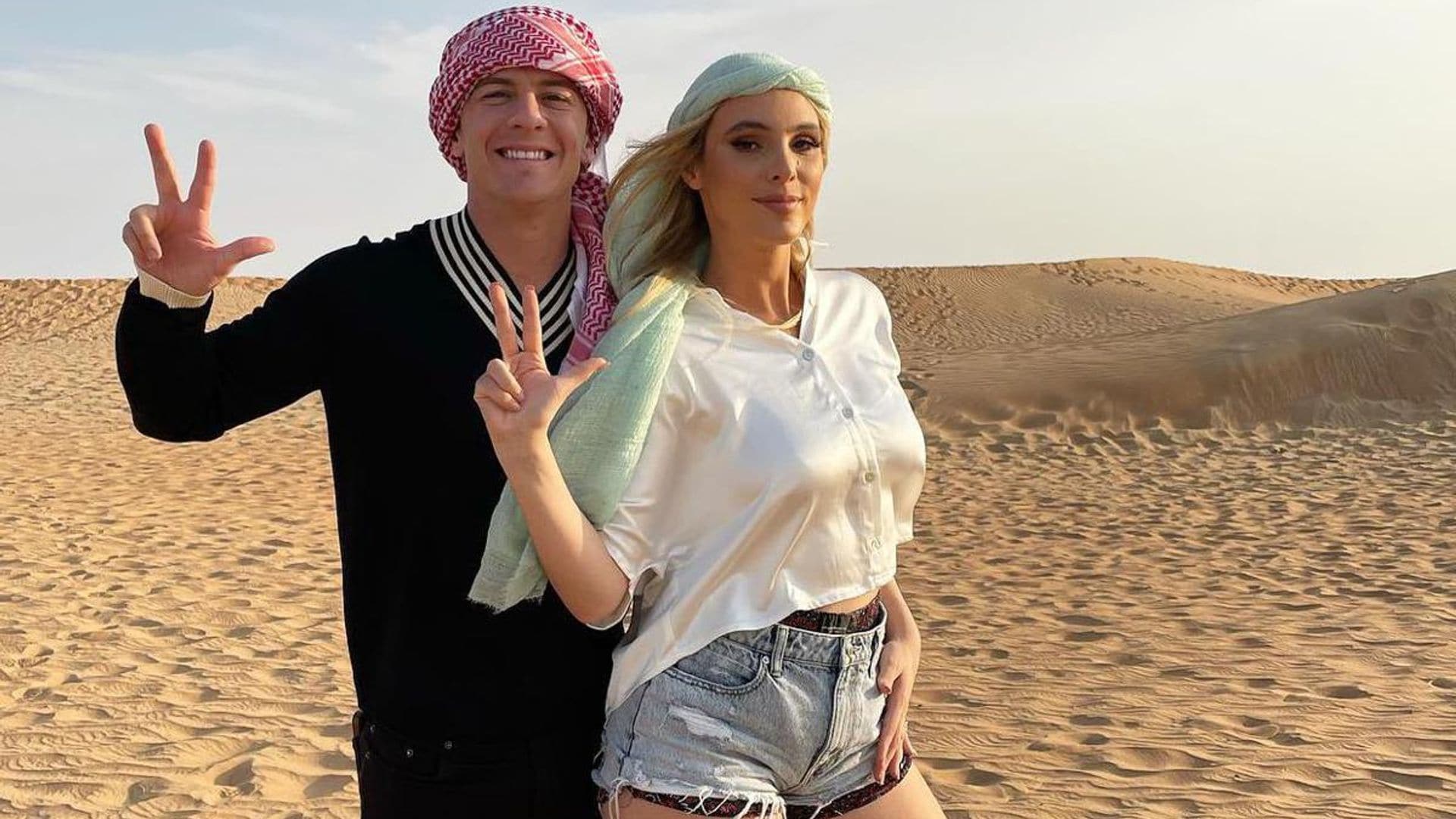 Lele Pons and Guaynaa’s romantic honeymoon in Dubai: photos