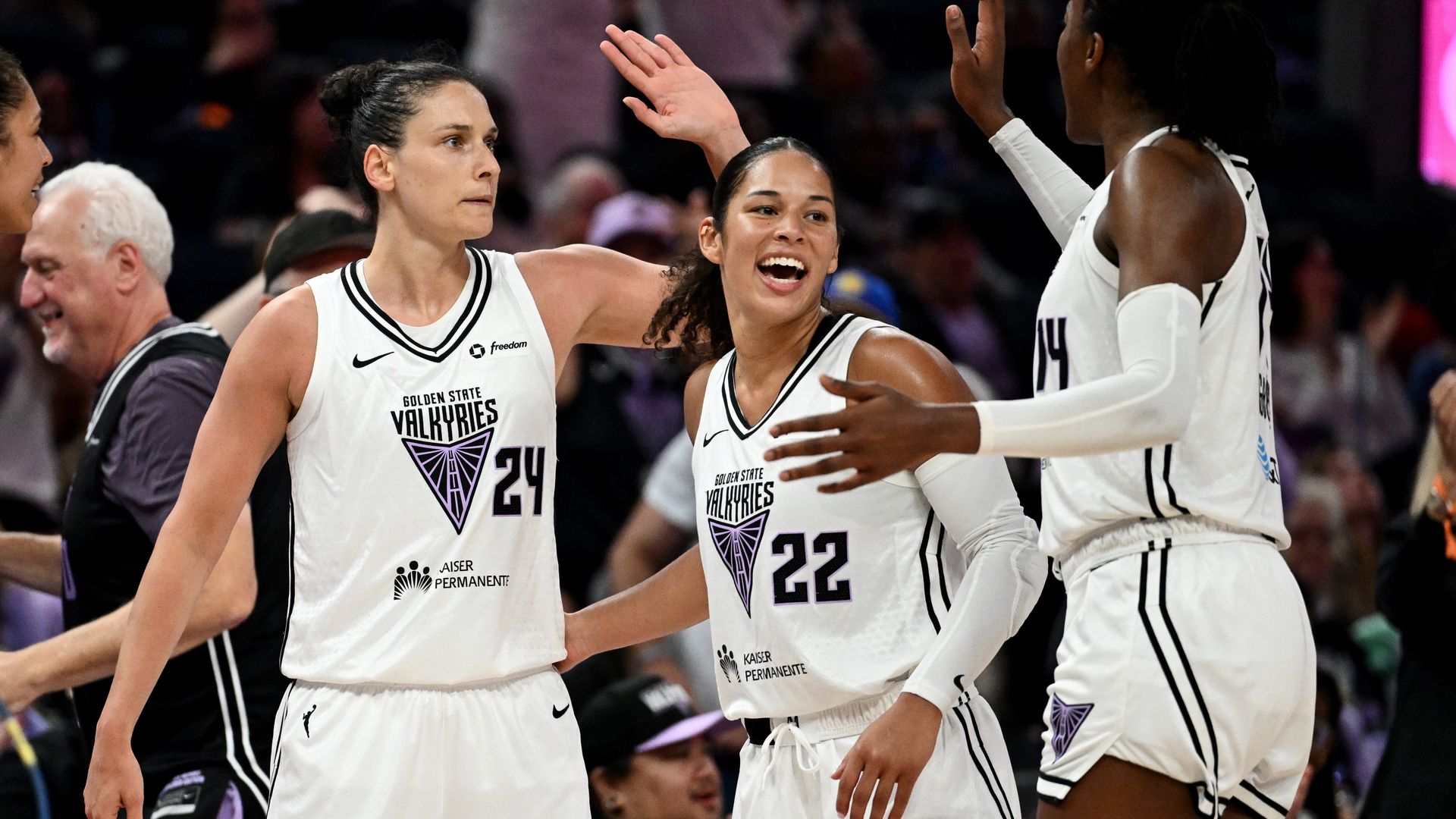 Golden State Valkyries reveal new mascot with dramatic egg hatching