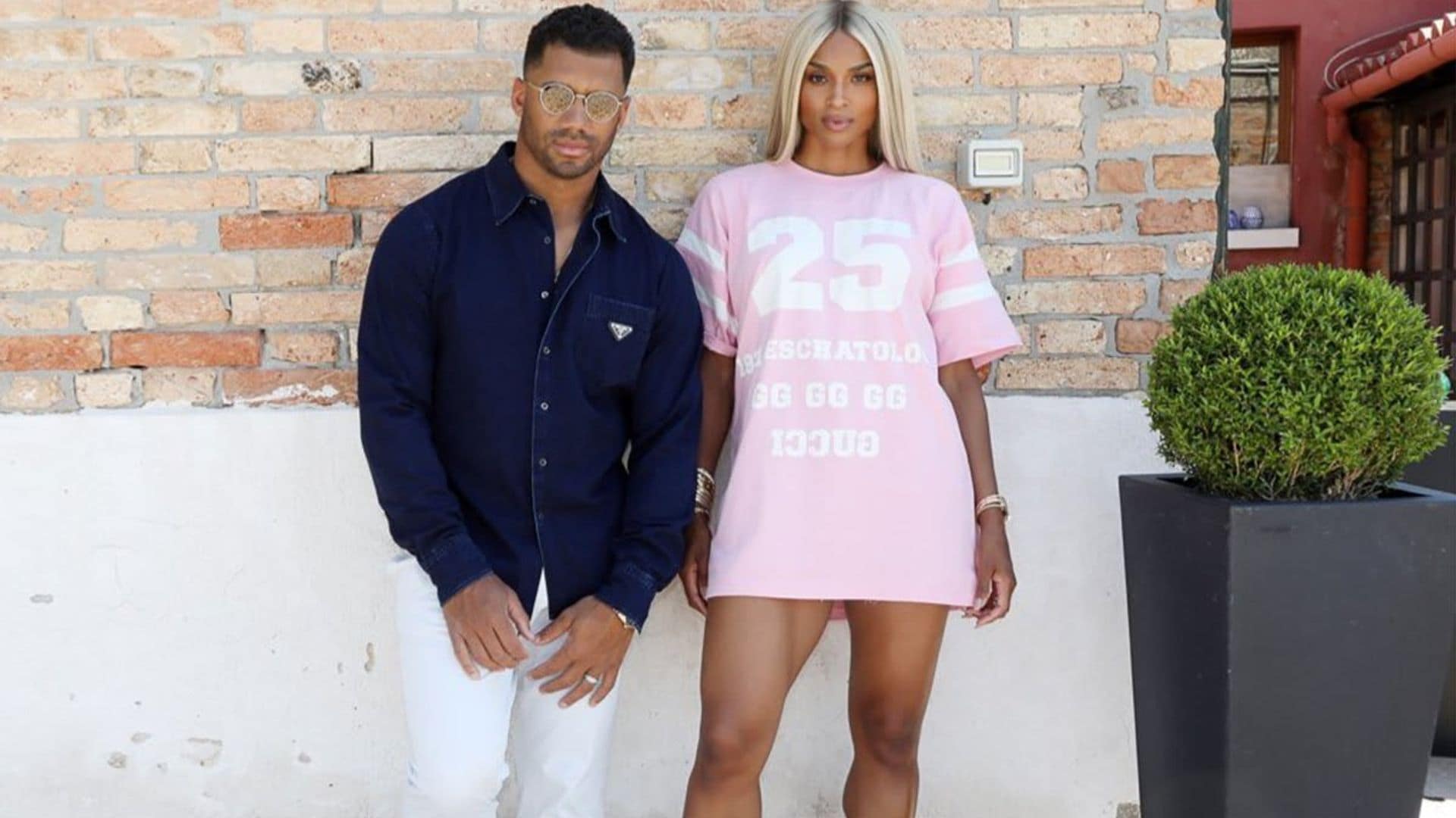 Ciara and Russell Wilson recreate pic of Princess Diana and Prince Charles for their anniversary