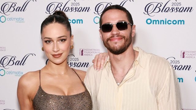 Elsie Hewitt and Pete Davidson attend the 13th Annual Blossom Ball at The Pierre Hotel on May 15, 2025 in New York City. 